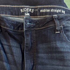 Riders by Lee Men's Straight Leg Jeans - Deep Indigo